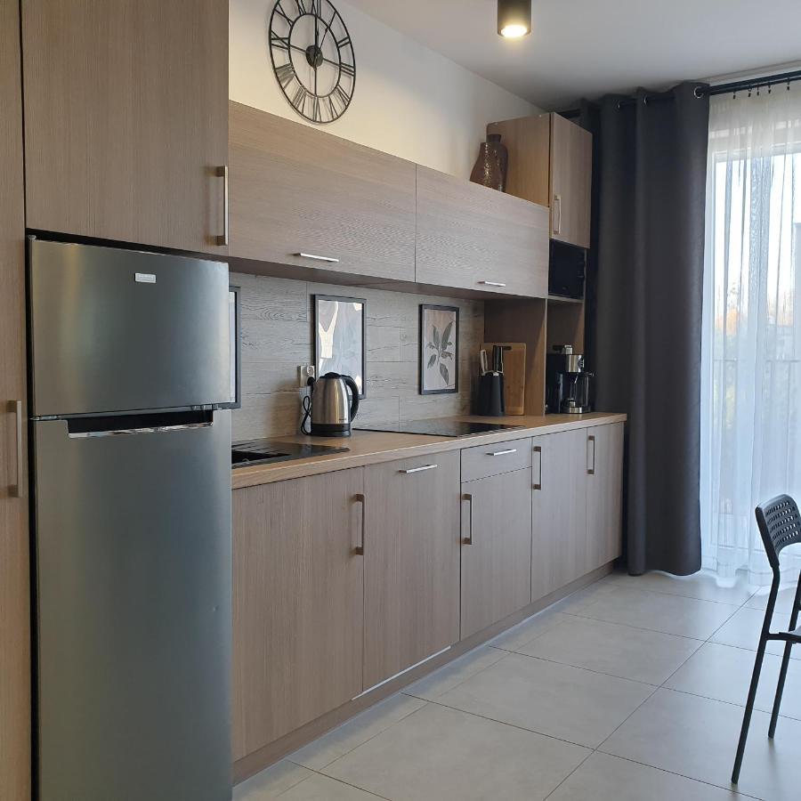 Q Apart Amber - Studio, Manufaktura, Klimatyzacja I Garaz Gratis, Netflix, Fv, Gwarancja Zadowolenia Lódź Exterior foto