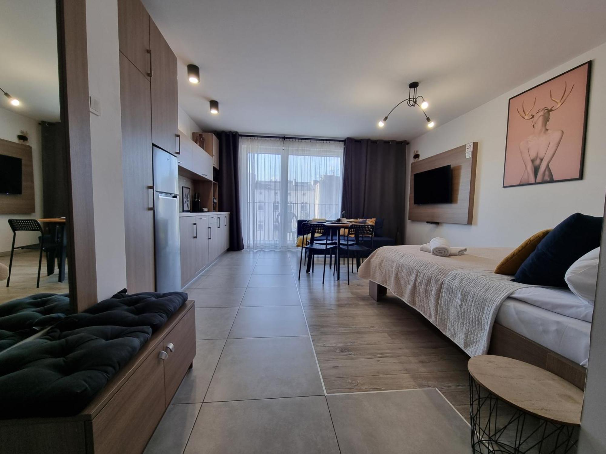 Q Apart Amber - Studio, Manufaktura, Klimatyzacja I Garaz Gratis, Netflix, Fv, Gwarancja Zadowolenia Lódź Exterior foto